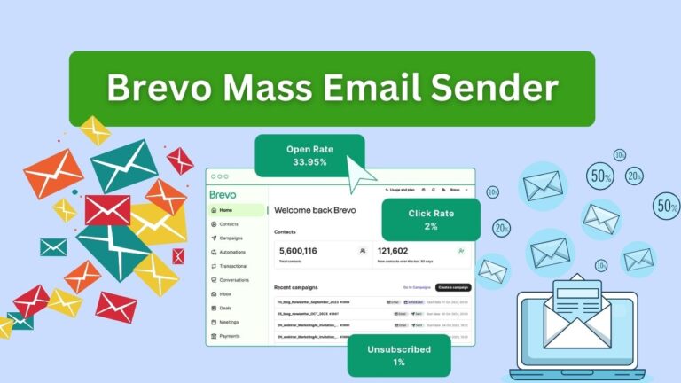 Brevo Mass Email Sender